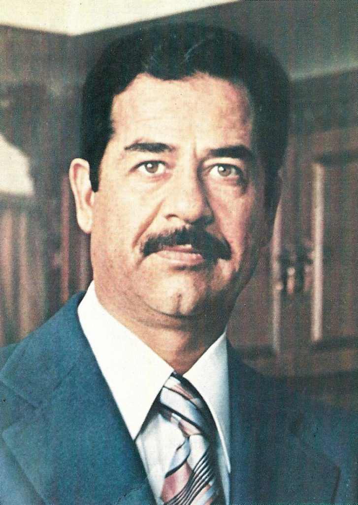 Saddam circa 1979, the year on which he assumed the Iraqi presidency