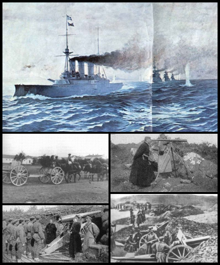 First Balkan War image collage for use in the infobox