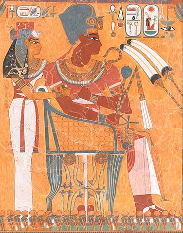 Amenhotep III and his Mother, Mutemwia