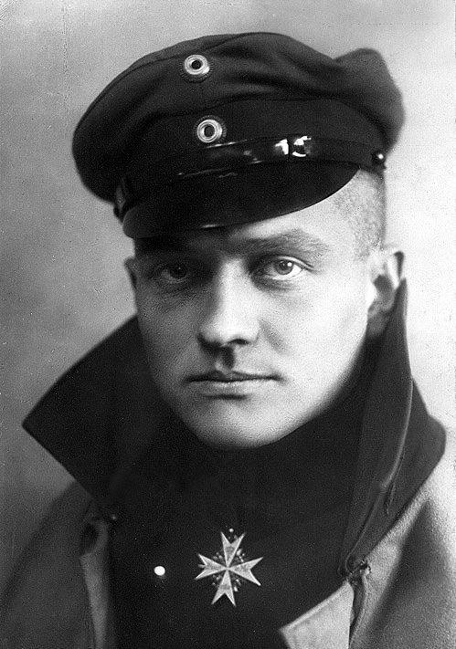 Manfred von Richthofen, the Red Baron.