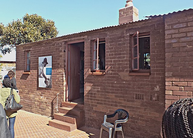 Mandela's former home in the Johannesburg township of Soweto. Credit: A. Bailey - Own work, CC BY-SA 3.0