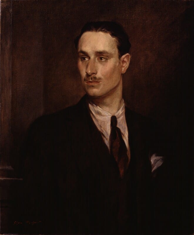 Larger Image Image Zoom Buy a print of this today Use this image Oswald Mosley by Glyn Warren Philpot oil on canvas, 1925 30 in. x 25 in. (762 mm x 636 mm) Lent by the sitter's son, Lord Ravensdale, 1984 Primary Collection NPG L184.