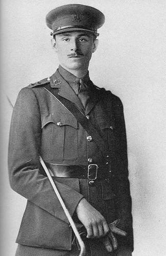 Oswald Mosley during the First World War.