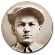 Lester M. Gillis, a.k.a. George Nelson, a.k.a. “Baby Face Nelson”. Photo from the FBI files.